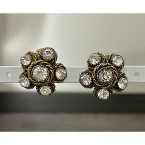 Vintage 50’s Clip On Earrings By Har